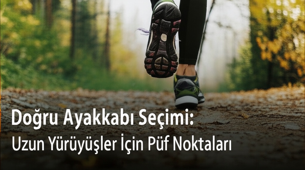 Doğru Ayakkabı Seçimi: Uzun Yürüyüşler İçin Püf Noktaları
