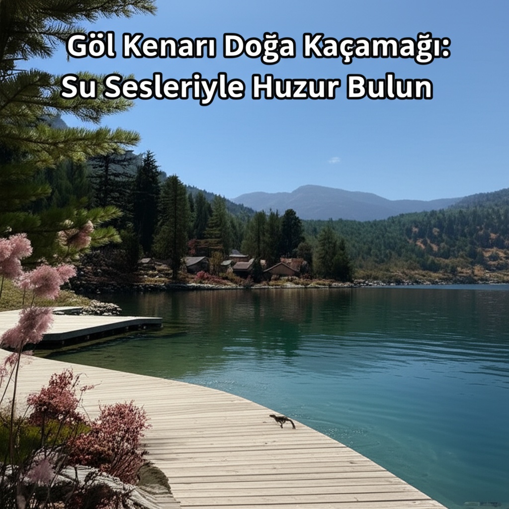 Göl Kenarı Doğa Kaçamağı: Su Sesleriyle Huzur Bulun